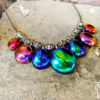 Fruit Candy Rainbow Glass Drops Necklace - Image 3