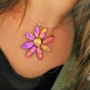 Pink Flower Pendant - Image 3