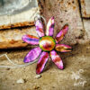 Pink Flower Pendant