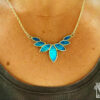 Bluetiful Lotus Necklace - Image 2