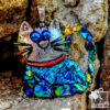 Kaleidoscope Cobalt Cat