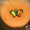 Cinnebar-Aquamarine-Canary Butterfly - Image 2