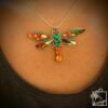 Crimson-Saffron Dragonfly - Image 3